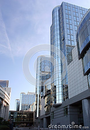 European Parliament - Brussels Stock Photo