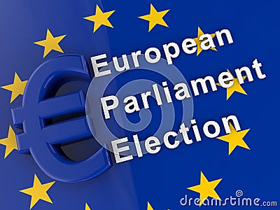 European Parliament Election Stock Photo