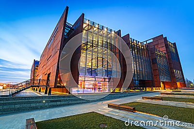 European Solidarity Museum in Gdansk Editorial Stock Photo