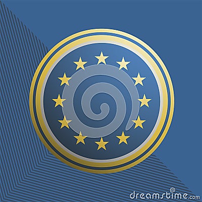 European symbol Vector Illustration