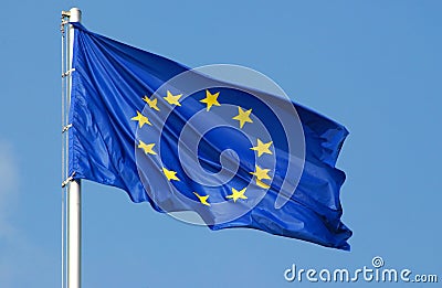 European Union flag Stock Photo