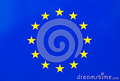 European Union flag Stock Photo