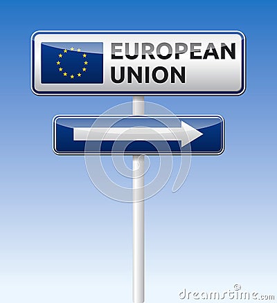 European union flag Vector Illustration