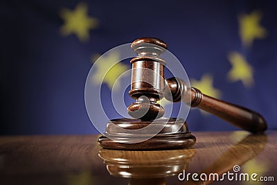 European Union Law Stock Photo