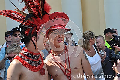 EuroPride Parade Editorial Stock Photo