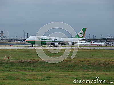 EVA Air Cargo Getting New 747-800s Editorial Stock Photo