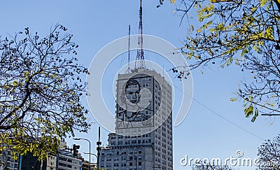 Buenos Aires, Argentina - October 8, 2016: Eva Peron, or Evita, image Editorial Stock Photo