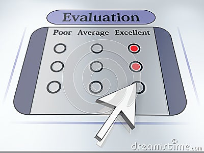 Evaluation Stock Photo