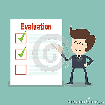 Evaluation Stock Vector - Image: 47223116