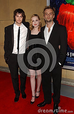 Evan Rachel Wood, Jim Sturgess, Joe Anderson Editorial Stock Photo