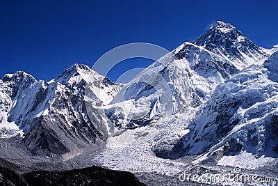 Everest peak Stock Photo