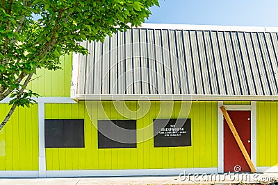 Closed Business Boarded Up Due To Social Distancing Ordinance Editorial Stock Photo