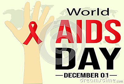 Every year, World AIDS Day is held on December 1st to raise awareness of the AIDS pandemic and to mourn those Stock Photo