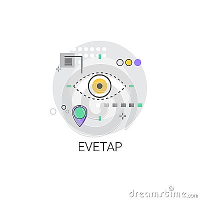 EVETAP Icon Vector Illustration