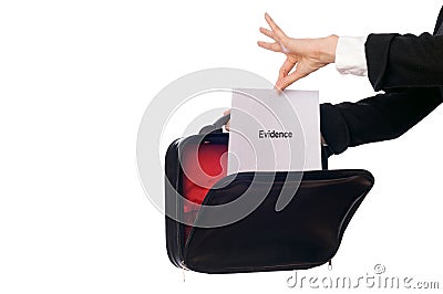 Evidence Stock Photo