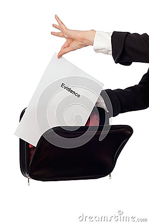 Evidence Stock Photo