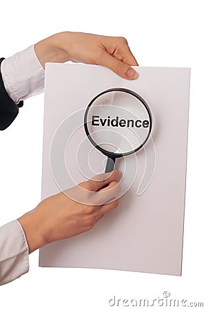 Evidence Stock Photo