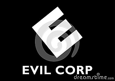 Evil Corp Logo Editorial Stock Photo