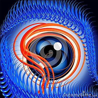 Evil Eye Stock Photo