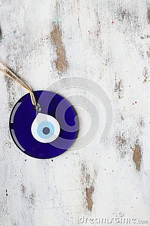 Evil eye bead, Turkish nazar bead Stock Photo