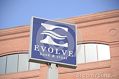 Evolve Bank and Trust, Jonesboro, Arkansas Editorial Stock Photo