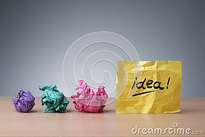 Evolving idea Stock Photo