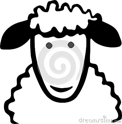 Ewe Vector Illustration