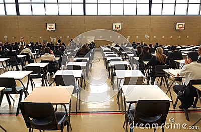 Exam time Editorial Stock Photo