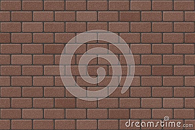 Stretcher bond style paver brick texture Stock Photo