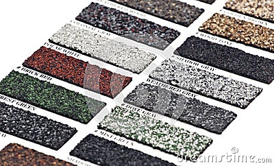 Example of a wall covering Stock Photo