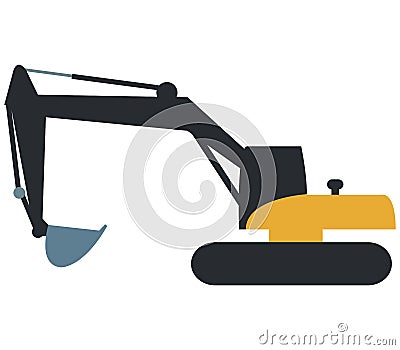 Excavator Stock Photo