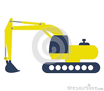 Excavator Stock Photo