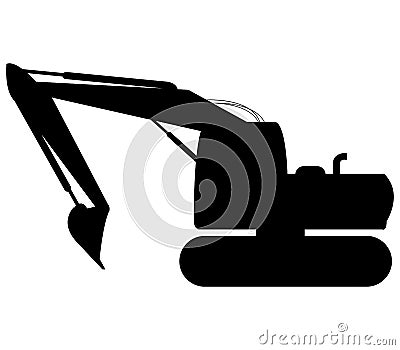 Excavator Stock Photo