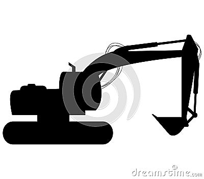 Excavator Stock Photo