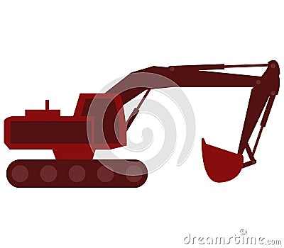 Excavator Stock Photo