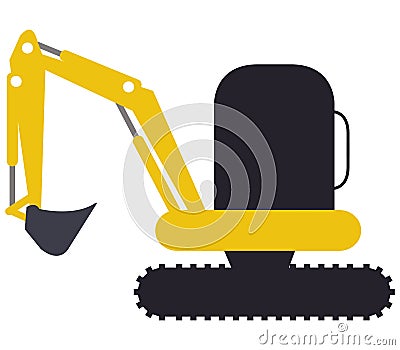 Excavator Stock Photo