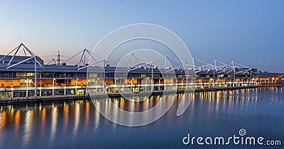 Excel london Stock Photo