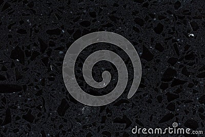 Excellent black synthetic stone background close up. Stock Photo
