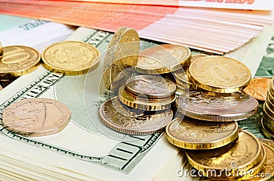 Exchange Rates. Stock Photo