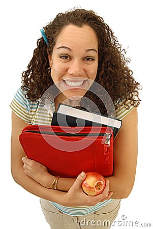 Excited student Stock Photo