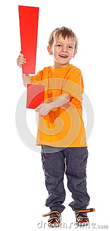 Exclamation Mark Stock Photo