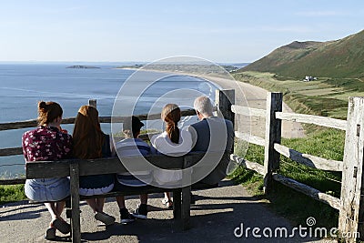 EXCLUSIVE - Gower Peninsula Editorial Stock Photo