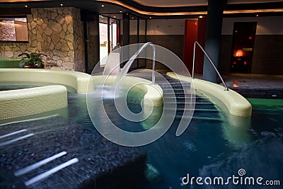 Exclusive swimming pool Stock Photo