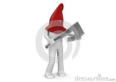 Executioner - man at work series Stock Photo