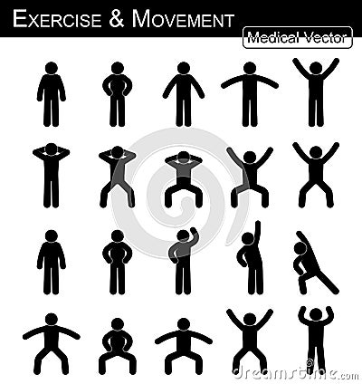 Exercise and Movement Vector Illustration