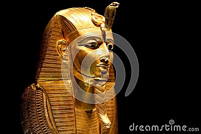 Exhibition of Tutankhamun Editorial Stock Photo
