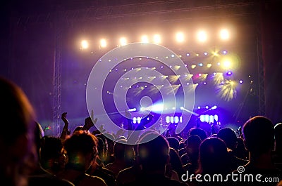 Exit Festival - Main Stage Editorial Stock Photo