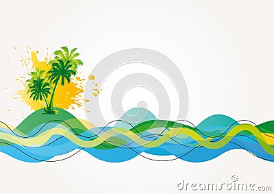 Exotic background Stock Photo