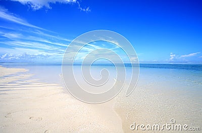 Exotic beach Stock Photo