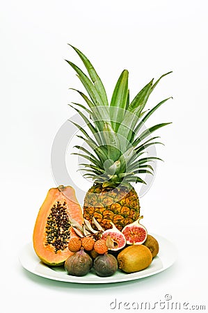 Exotic Fruits Stock Photo